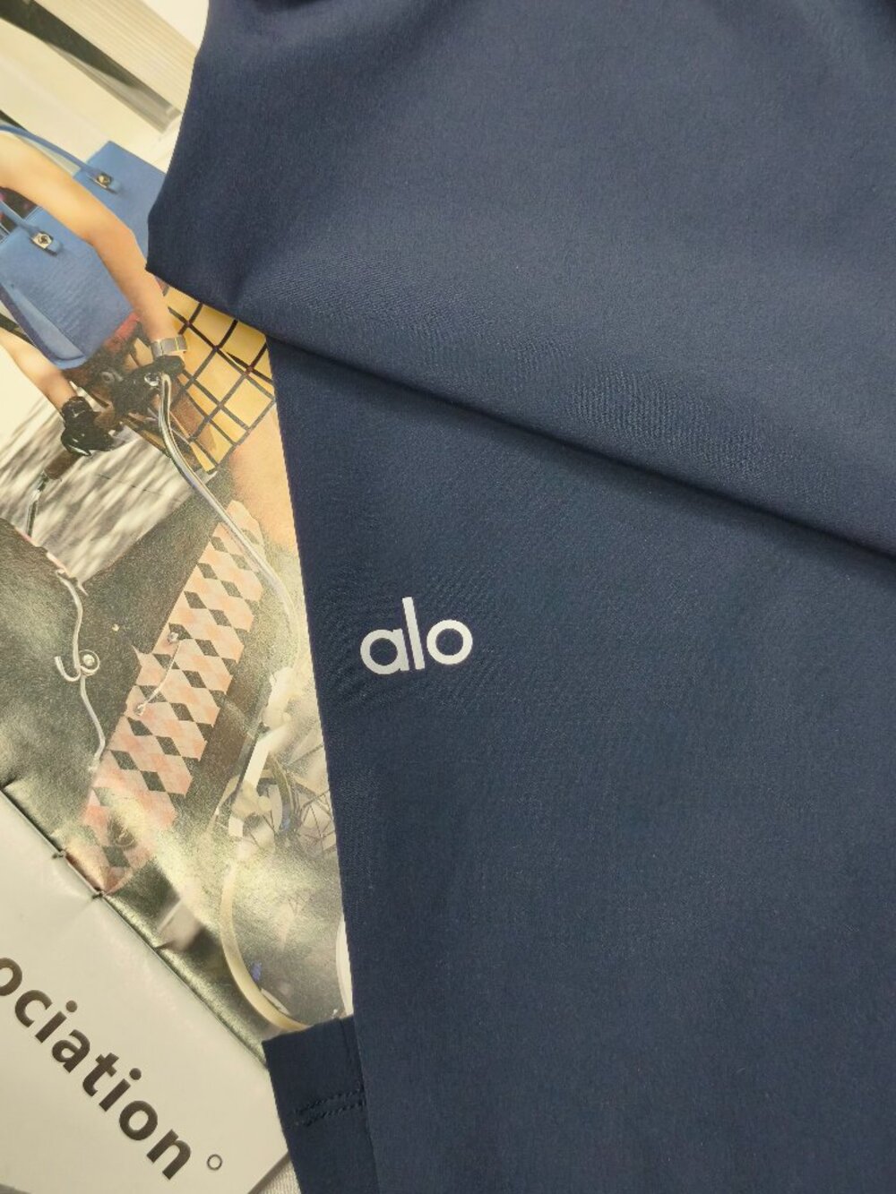 Alo Yoga Navy Blue Relaxed Trousers🍧Summer Vitality Style (Regular 30" Inseam) - Picture 8 of 8